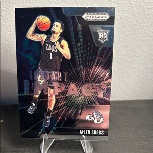 Panini Prizm Jalen Suggs Rookie Card Gonzaga